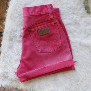 wrangler high rise shorts